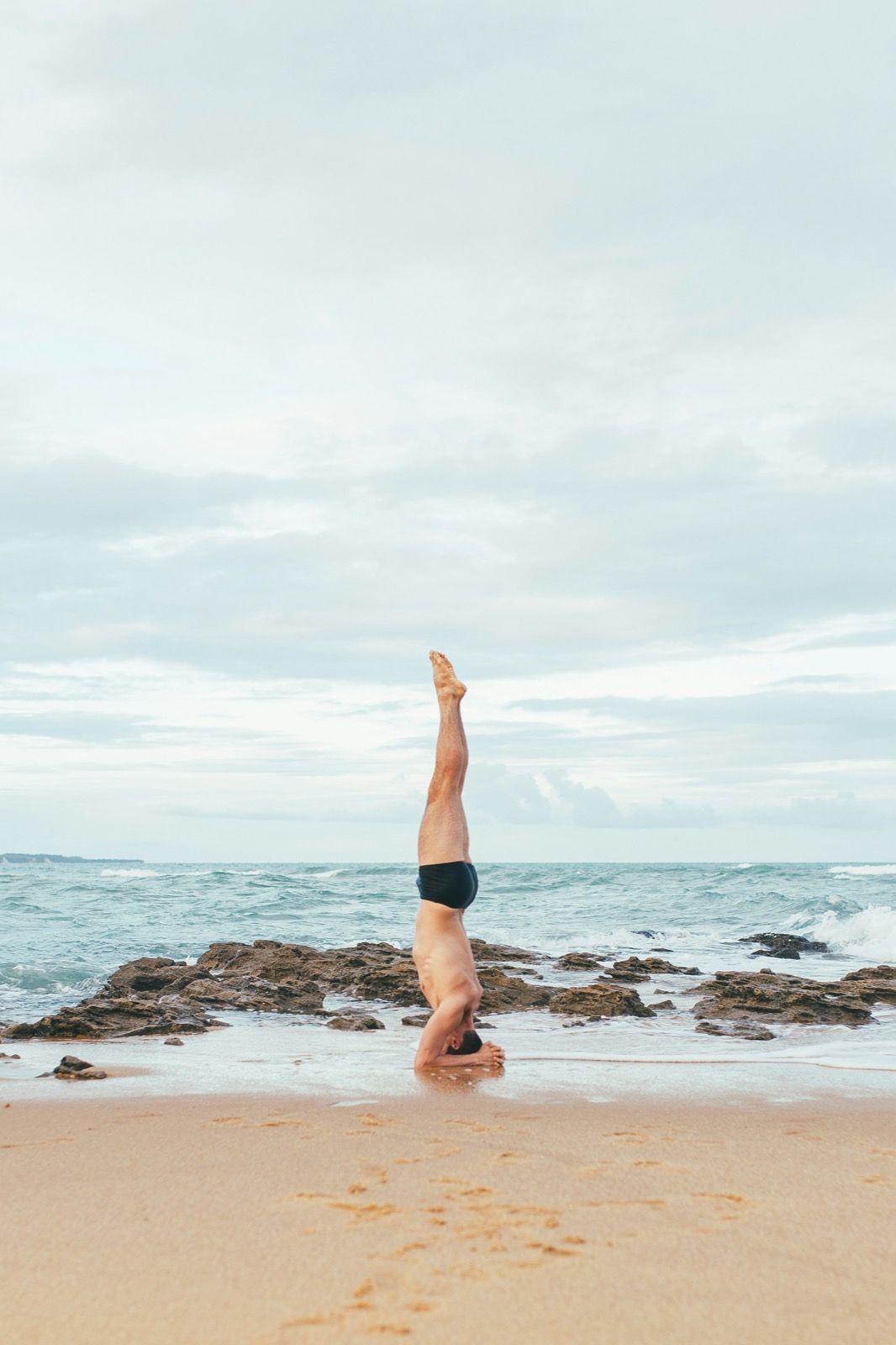 Yoga frente al mar